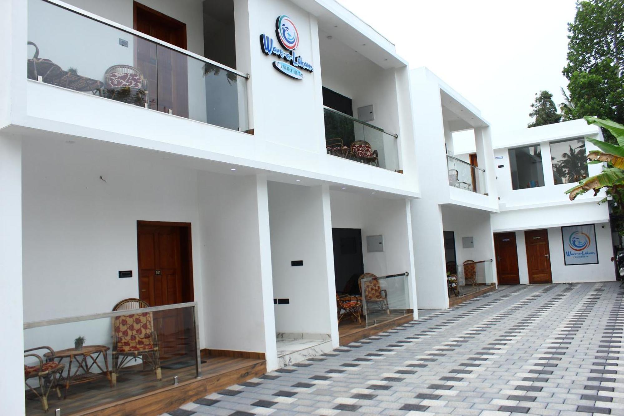 Wavealokam Beach Retreat Varkala Dış mekan fotoğraf